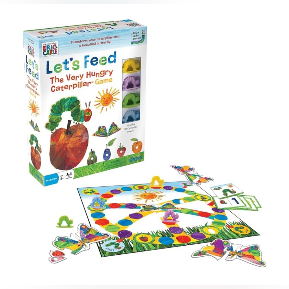 Briarpatch - Eric Carle - Let's Feed The Very Hungry Caterpillar Board Game(NEW)